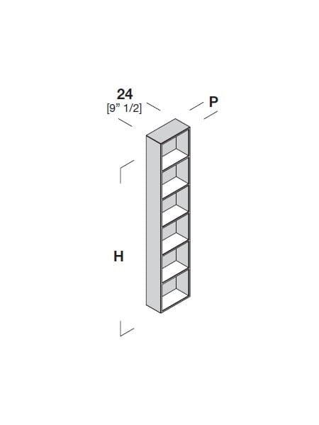 Полка для ванной комнаты Corian® Rexa уникальный ARCH-00134776 - Вид №1