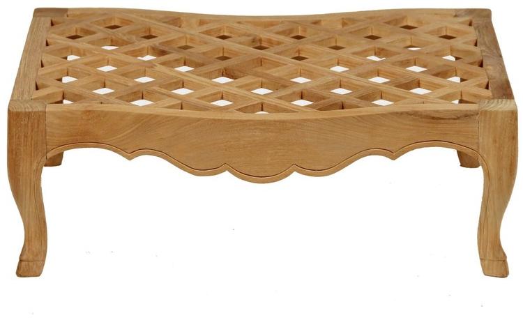 ASTELLO Садовый пуф из тика Camélia CAMELIA sun-id-1468173 - Вид №1