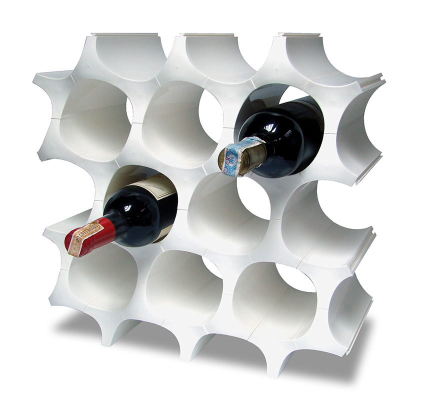 Органайзер белый Wine Cell QUALY  00-3872063 Белый  - Вид №2