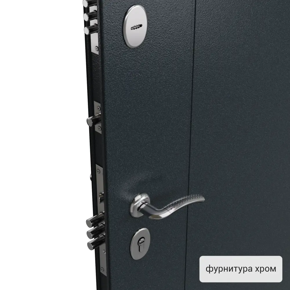 Дверь входная металлическая Делмор 950x2050 мм левая. цвет синий TOREX STLM-2116291 - Вид №2