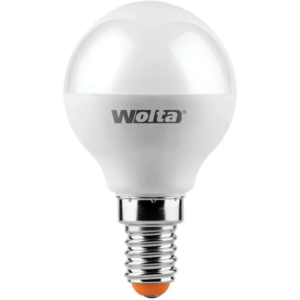 Лампа светодиодная Wolta шар E14 5.5 Вт 500 Лм свет дневной STLM-2022926