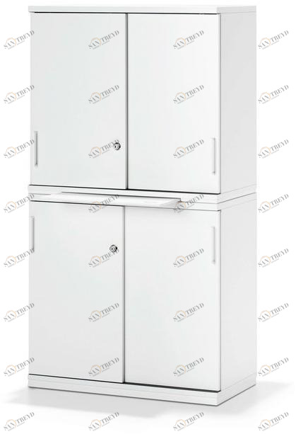 König Neurath Высокий офисный шкаф с замком Acta classic sun-id-1457215