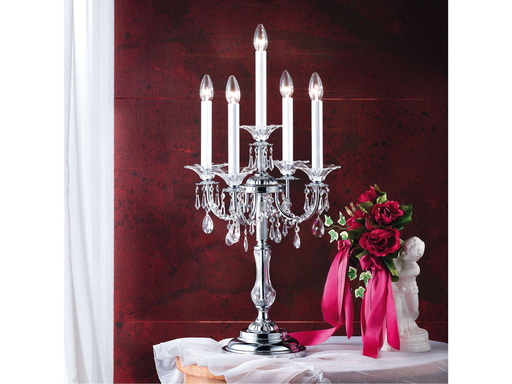 Настольная лампа с кристаллами Swarovski® Orion Katharina ARCH-00027270