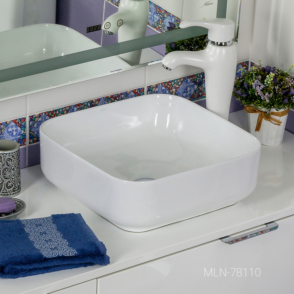 Накладная раковина melana mln-78110 78110-805 - Вид №3