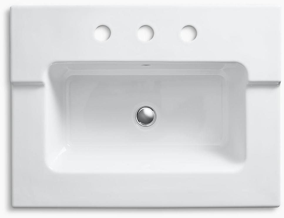 K-2979-8-96 Накладная раковина на столешницу  прямоугольная Kohler  - Вид №3