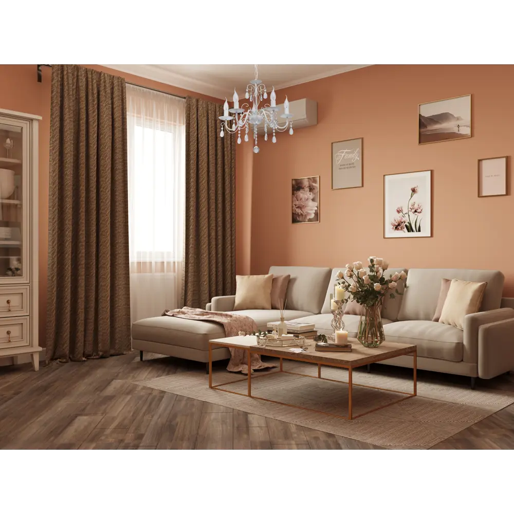 Люстра De Markt Аврора - классическая хрустальная подвесная для просторных помещений 18372822 STLM-0010558 - Вид №19