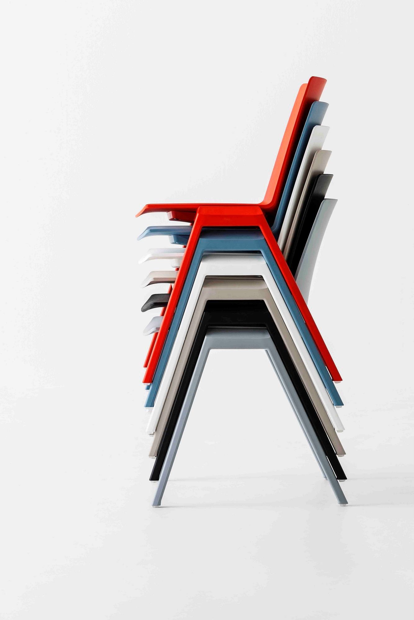 Штабелируемый и закрепляемый стул из инженерного пластика GABER Jubel ARCH-00135973 - Вид №14