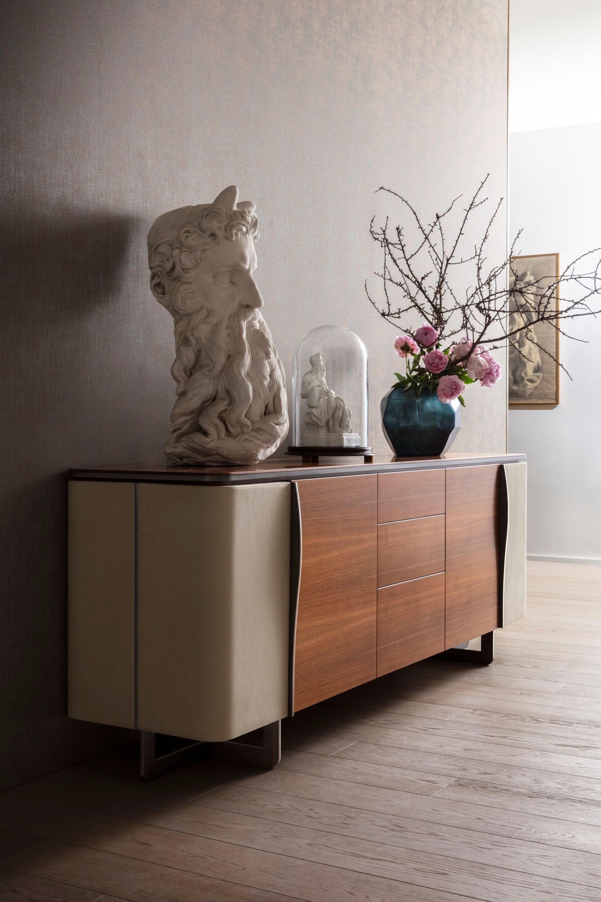 Деревянный двухсторонний низкий сервант OAK New York Suite ARCH-00136316 - Вид №8