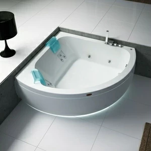 Ванна с гидромассажем "HYDRO BASE" Aquasoul Corner 155 угловая 9443-694A