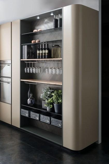 Floritelli Cucine Линейная кухня из dekton® Andromeda curvy sun-id-1404396 - Вид №5