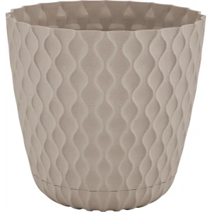 Горшок цветочный Ingreen Wave ø20.5 см h25.3 см v4.7 л пластик французский платан