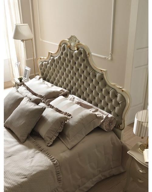 Bolzan Letti Двуспальная кровать с тафтинговым изголовьем Bludi betty sun-id-1353851 - Вид №5