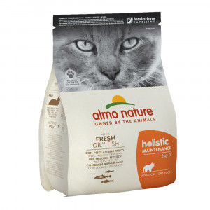 ПР0059717 Корм для кошек Holistic-Maintenance жирная рыба с коричневым рисом сух. 2кг Almo Nature