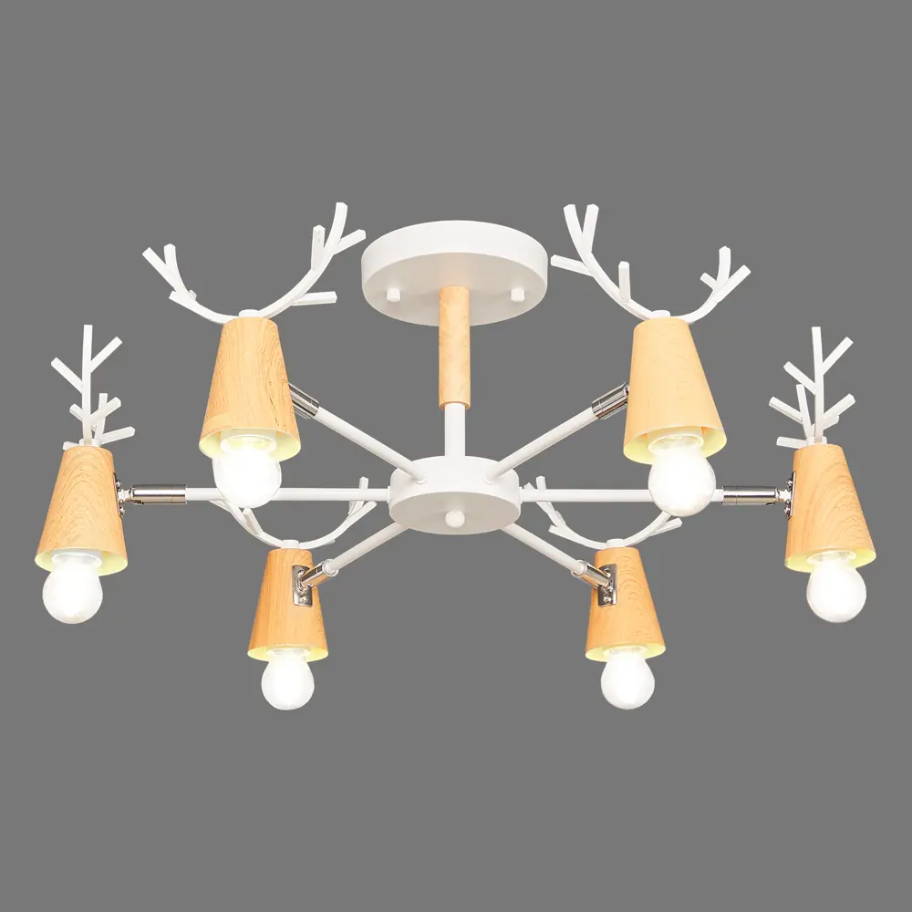 Люстра Antler L1147-6 6хE27х40 Вт LAMPLANDIA STLM-2175881 - Вид №3