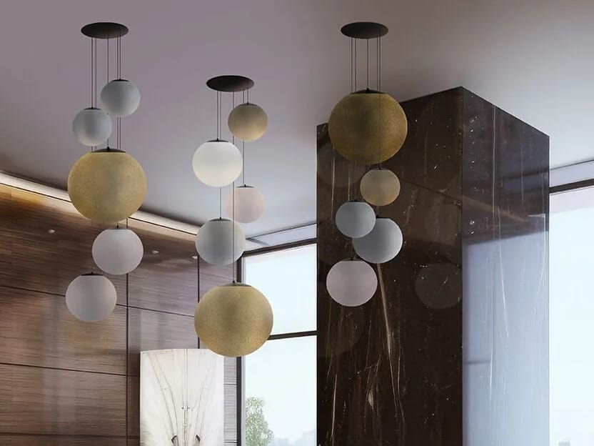 Акустическая подвеска из плетеной ткани Tecsound Bab ARCH-00055027 - Вид №1