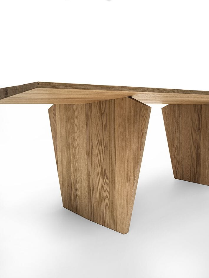 Прямоугольный стол из массива дерева Riva 1920 NAVALIA ARCH-00021793 - Вид №1