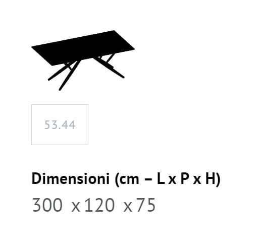 Обеденный стол из нержавеющей стали и SuperMarmo Bontempi Casa BRIDGE ARCH-00133950 - Вид №17