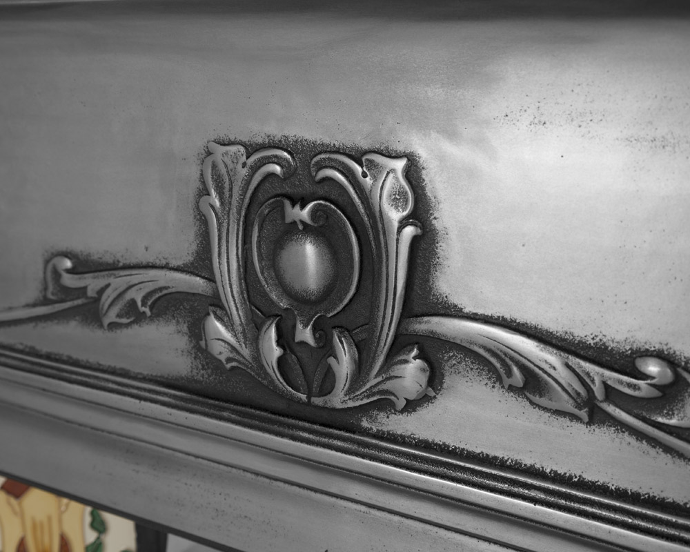 RX131 Чугунный комбинированный камин Моррис Сarronheating  - Вид №3