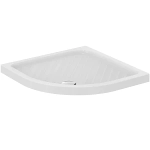 Душевой поддон Vidima Fresh W833561 керамический 90x90 см 1/4 круга 82309360 STLM-2098337