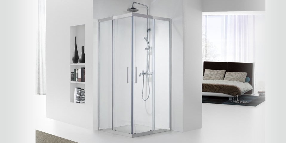 Душевой уголок Aquanet Delta Cube NPE1142 90x90, прозрачное стекло 00183212 - Вид №2