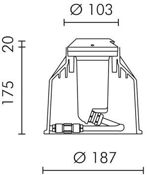 SIMES Напольный светильник ступеньки из литого под давлением алюминия Sparks sun-id-1469227 - Вид №9
