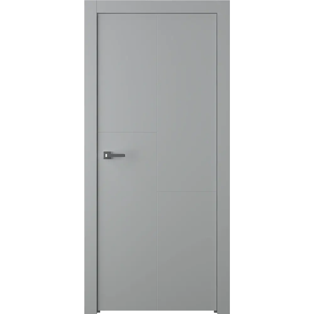 BELWOODDOORS Лацио - межкомнатная дверь в эмалевом покрытии серого цвета 85324559 STLM-0061423