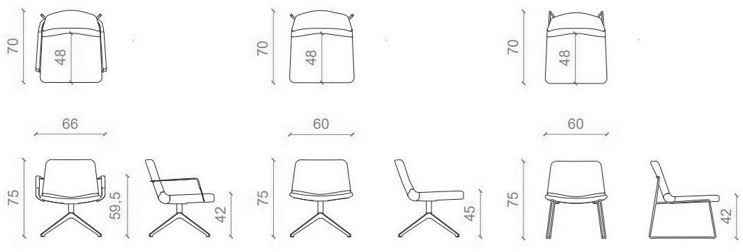 B&T Design Кресло на жердочке в коже Pera sun-id-1376847 - Вид №3