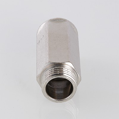 VTr.197.N.0410 Фитинг резьбовой – удлинитель Valtec 1/2" х 10 мм  - Вид №6