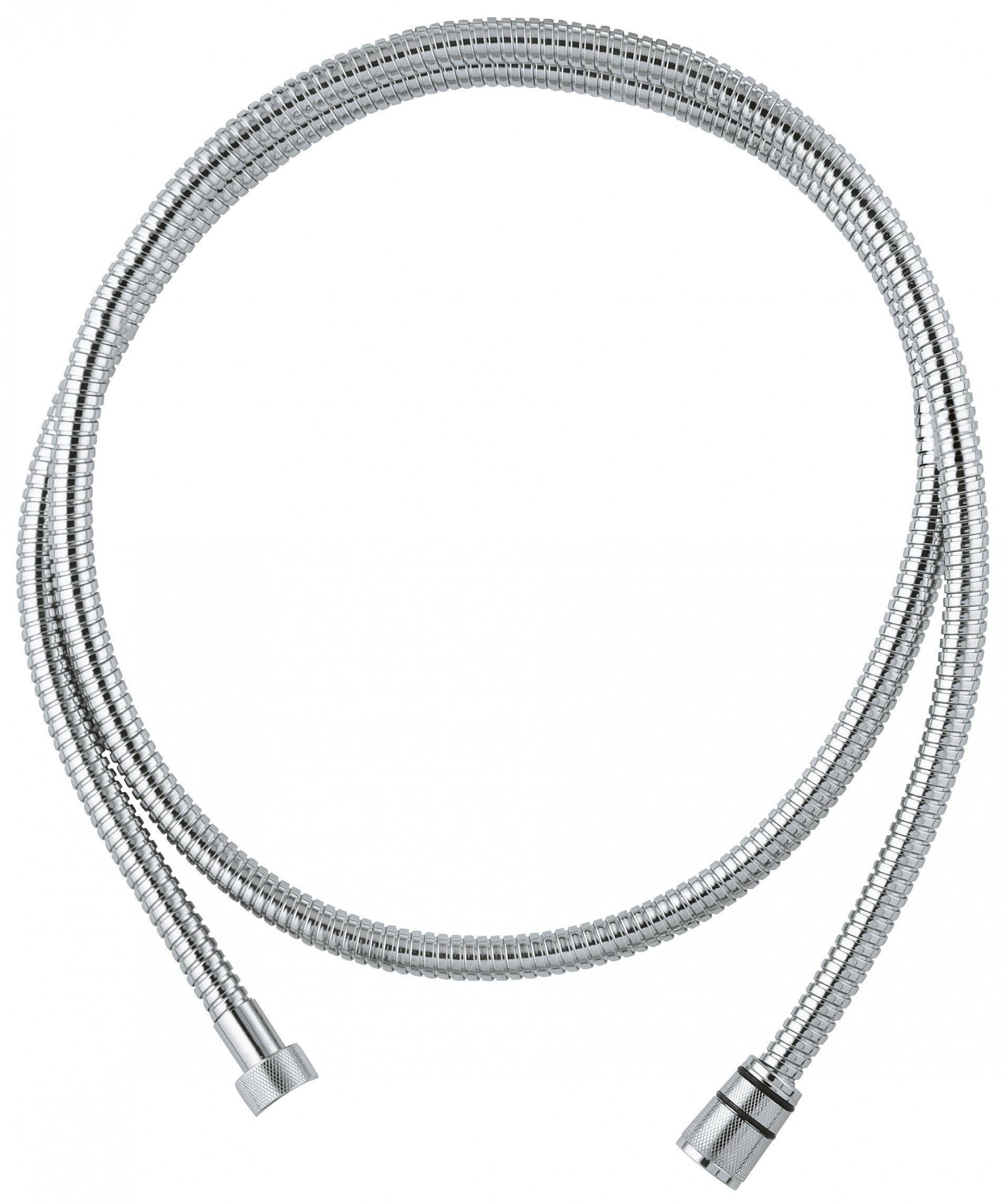 Душевой шланг GROHE Rotaflex Metal Longlife металлический, 1750 мм, хром (28025000)