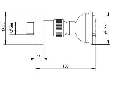 386324JJ Форсунка Bandini Antico Santreyd - Вид №1