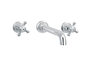 Настенный смеситель для ванны с 3 отверстиями