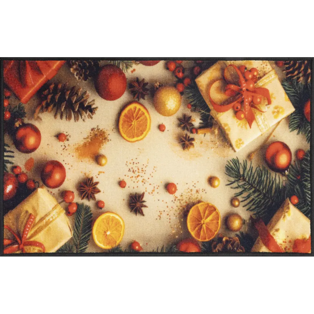 Грязезащитный коврик Confeti 50×80 см с противоскользящим покрытием 89439199 Santreyd STLM-1581141 - Вид №1