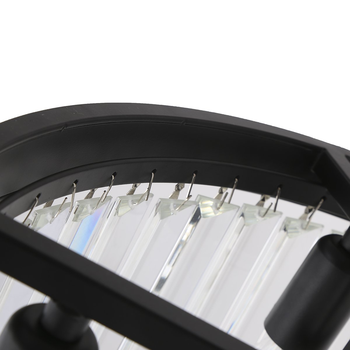 Подвесной светильник Odeon 6 black/clear от Delight Collection KR0387P-6/clear DELIGHT COLLECTION ДИЗАЙНЕРСКИЕ 243735 Прозрачный;черный  - Вид №4