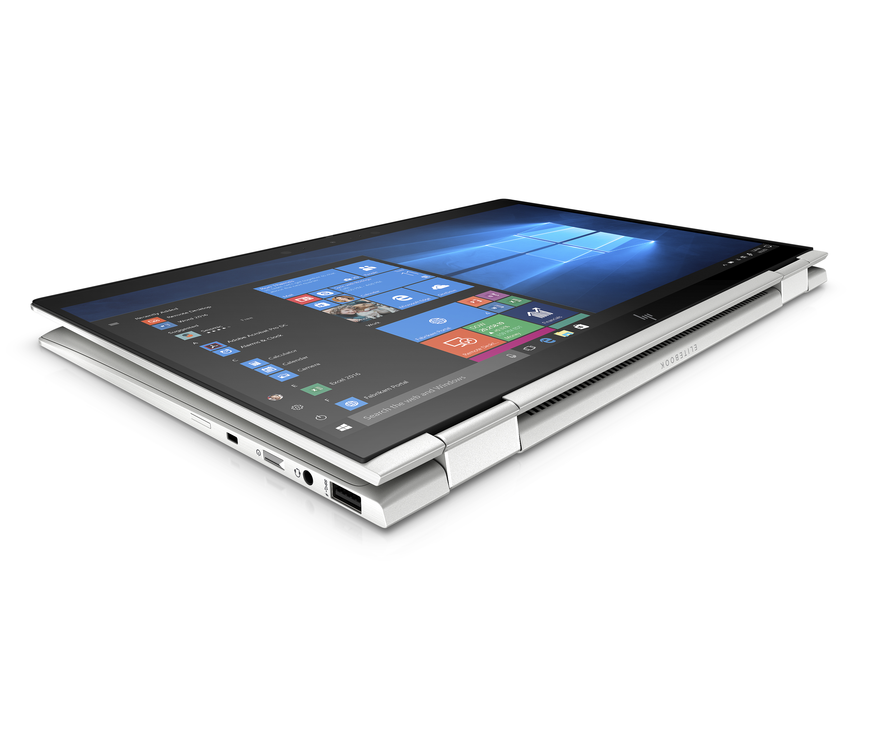 7KP91EA#ACB elitebook x360 1040 g6 14"(1920x1080)/touch/intel core i5 8265u(1.6ghz)/8192mb/256ssdgb/nodvd/int:intel hd graphics 620/67whr/war 3y/1.35kg/metallic grey/w10pro + 1000 nit sure view, no pen HP Santreyd  - Вид №6