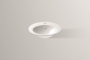 2102000000 Встраиваемая раковина, eb.o500h, белая, proshield Alape серия O