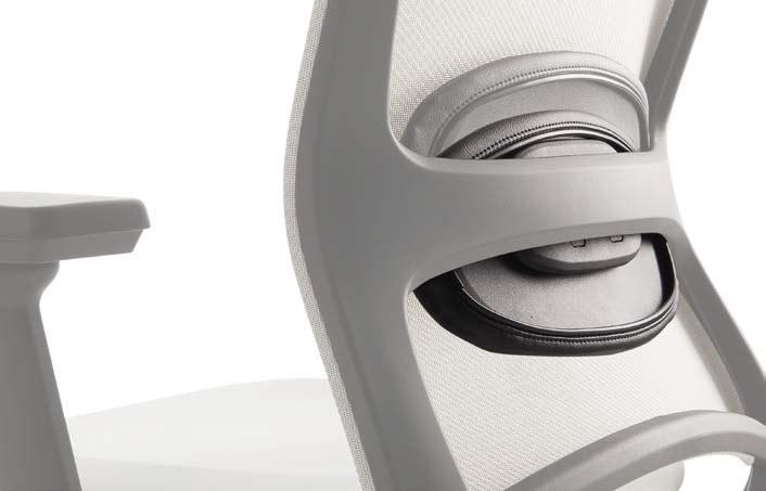 Luxy Кресло руководителя с поворотной сеткой и подголовником Pop Pp1 - Вид №10