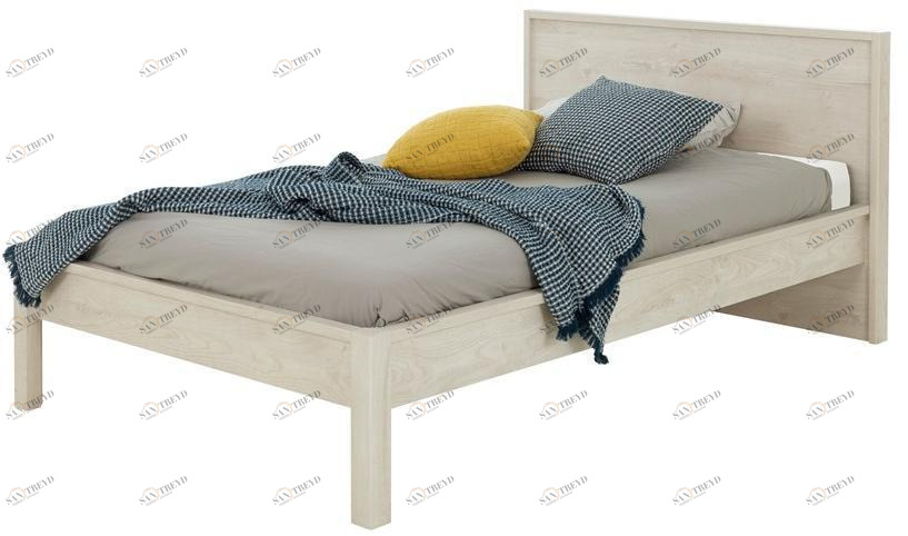 GAUTIER Односпальная кровать из меламина Lodge 1a21100