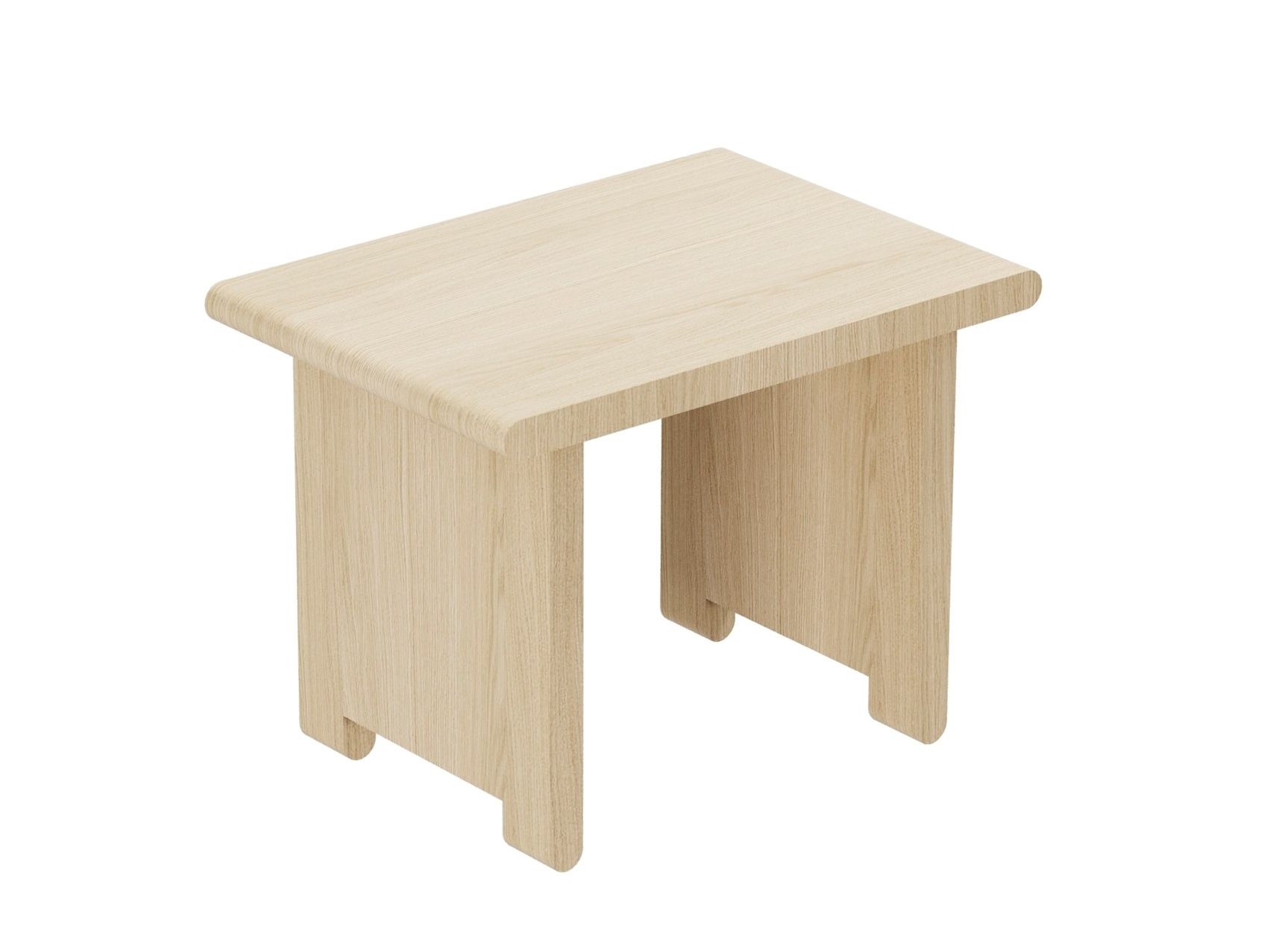 Твердый деревянный низкий стул Azzurra Ceramica Franky ARCH-00145953