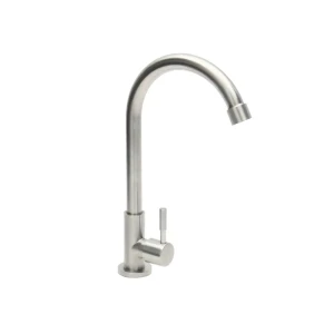 Кран для холодной воды Сургут однорычажный цвет сатин