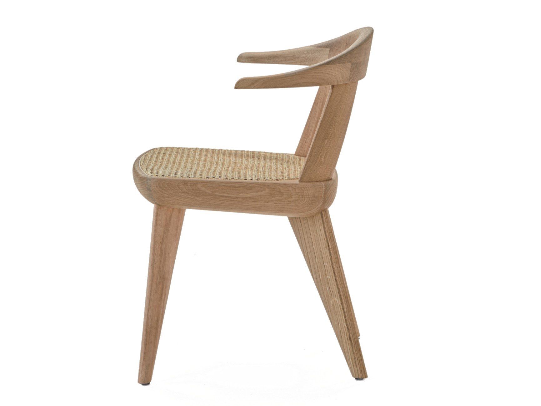 Стул из массива дерева с подлокотниками BassamFellows ARCH-00057896 - Вид №9