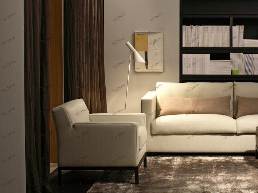 Meridiani Мягкое кресло со съемным чехлом из ткани Berry sun-id-1348034