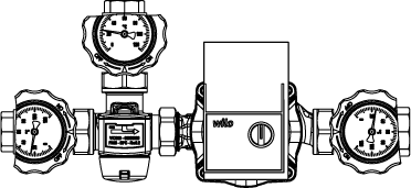 5502 03 00 SFK111Ротационные клапаны » Esbe серии SFK100  - Вид №1