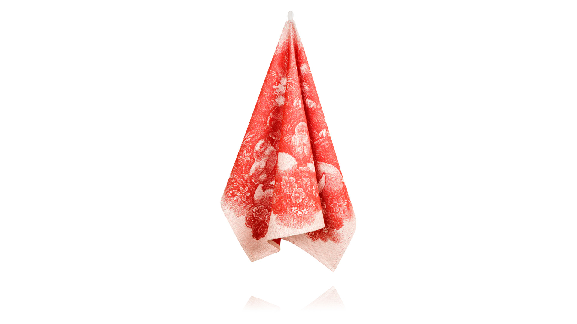 10652876 Яковлевский жаккард Полотенце кухонное Яковлевский Жаккард Котята-Цыплята 50х70см, хлопок Ткань  - Вид №3