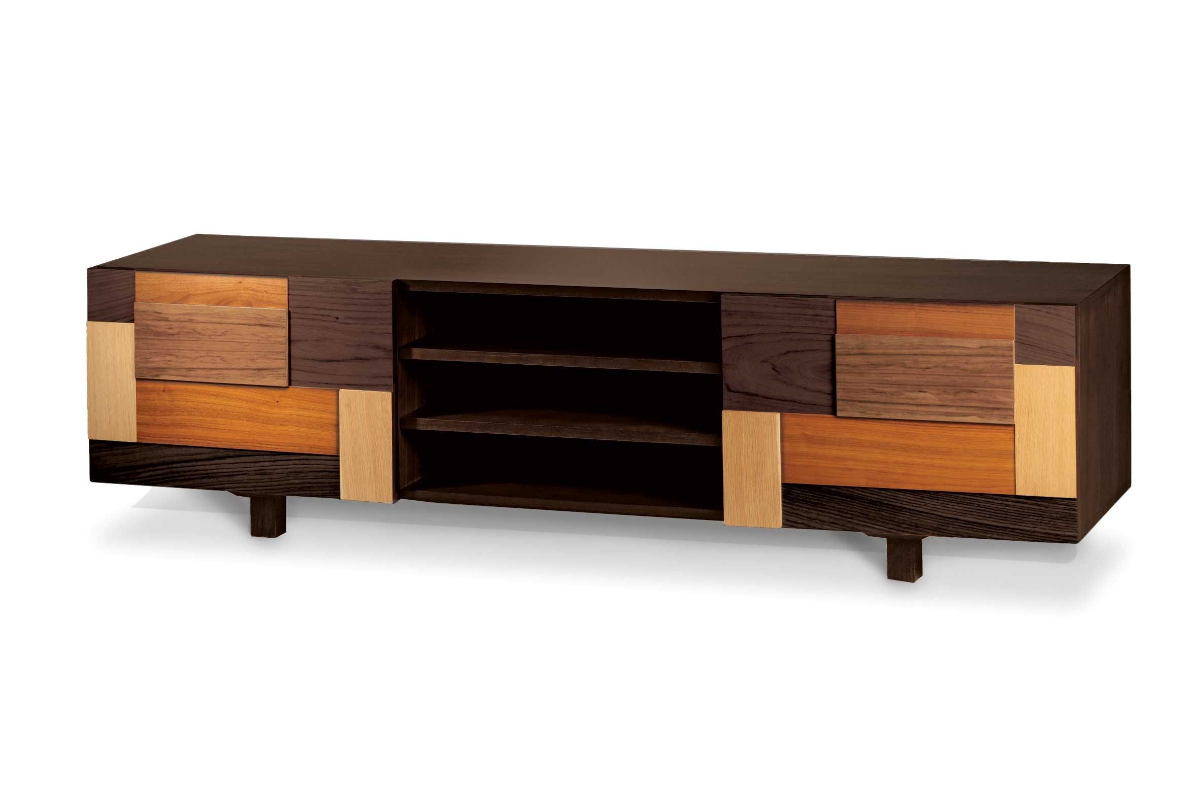 Деревянный шкаф для телевизора Mambo Unlimited Ideas форма ARCH-00103782