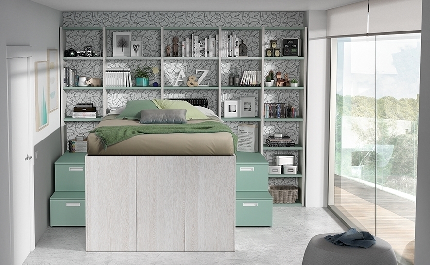 103093 Мебельный комплект с подъемной кроватью Ambiente 64 Arasanz Oslo Santreyd - Вид №1