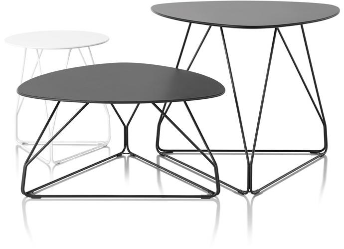 Herman Miller Треугольный металлический журнальный столик Polygon wire sun-id-1500368 - Вид №4