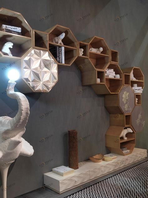 Bizzotto Модульная деревянная стенка для хранения вещей Pandora sun-id-1486668