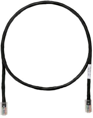 UTPCH1MBLY Copper patch cord, category 5e, black ut Panduit Santreyd 