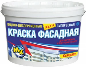 Краска фасадная Стандарт Мастер-Класс 40кг