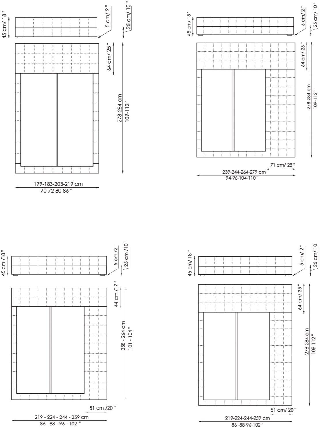Bonaldo Двуспальная кровать со съемным покрытием sun-id-1452359 - Вид №8